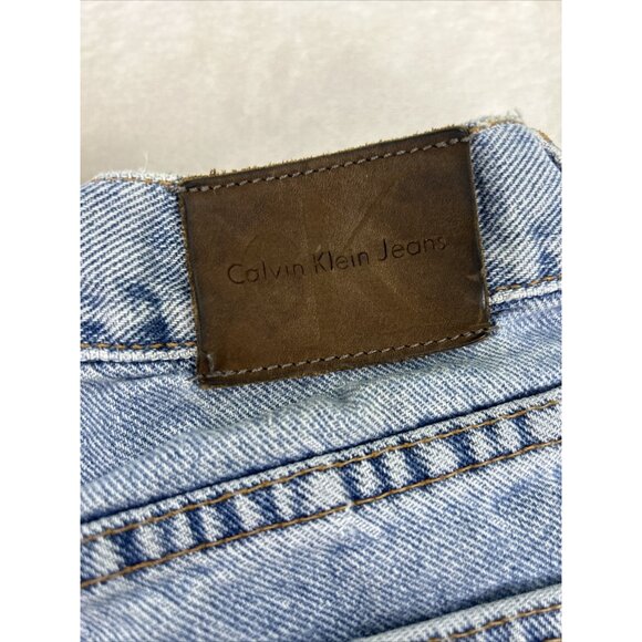 Vintage Calvin Klein Jeans Women’s Size 6 Light Wash Easy Straight Leg - Picture 10 of 12